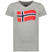 Camiseta De Mujer Jorence Gris Claro