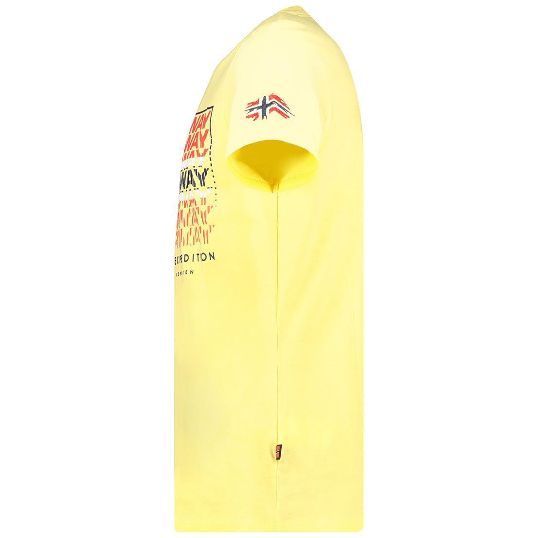 Camiseta De Hombre Joroway Limón
