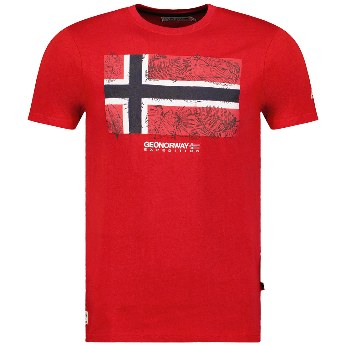 Camiseta De Hombre Jpalm  Coral