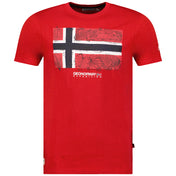 Camiseta De Hombre Jpalm  Coral