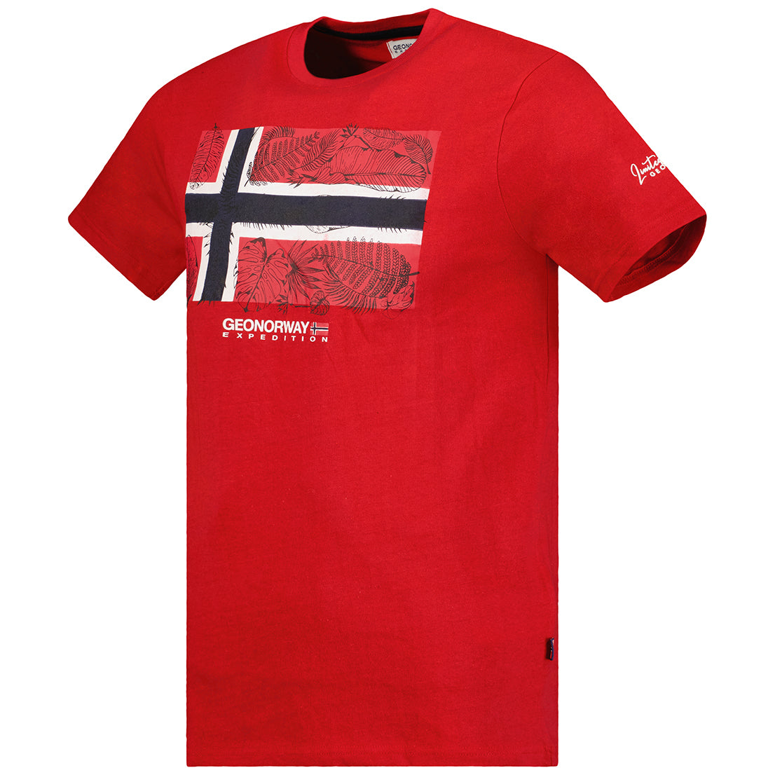 Camiseta De Hombre Jpalm  Coral
