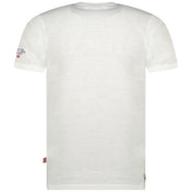 Camiseta De Hombre Jpalm  Blanco