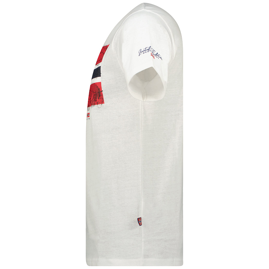 Camiseta De Hombre Jpalm  Blanco