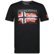 Camiseta Hombre Jrusty Negro