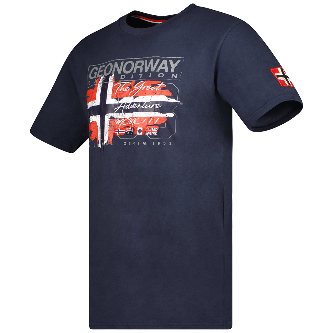 Camiseta Hombre Jrusty Azul Marino