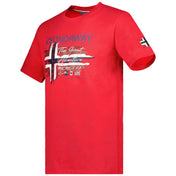 Camiseta Hombre Jrusty Rojo