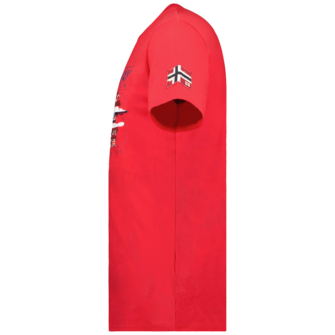 Camiseta Hombre Jrusty Rojo