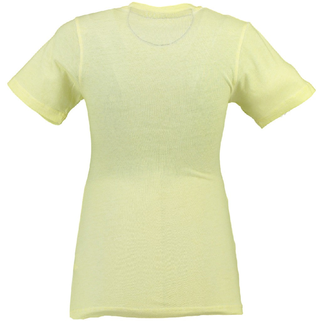 Camiseta De Mujer Justa Amarillo