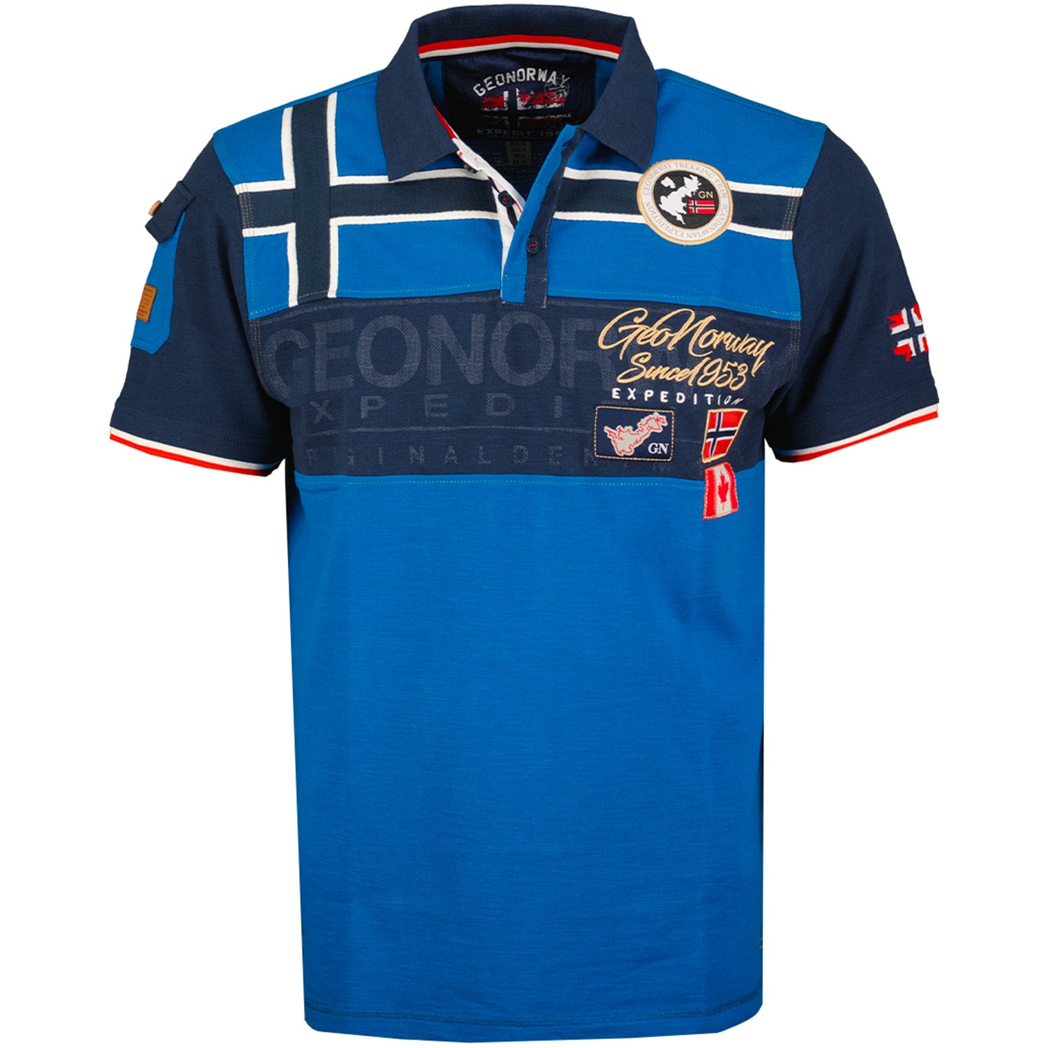 Polo Hombre Karadock Azul