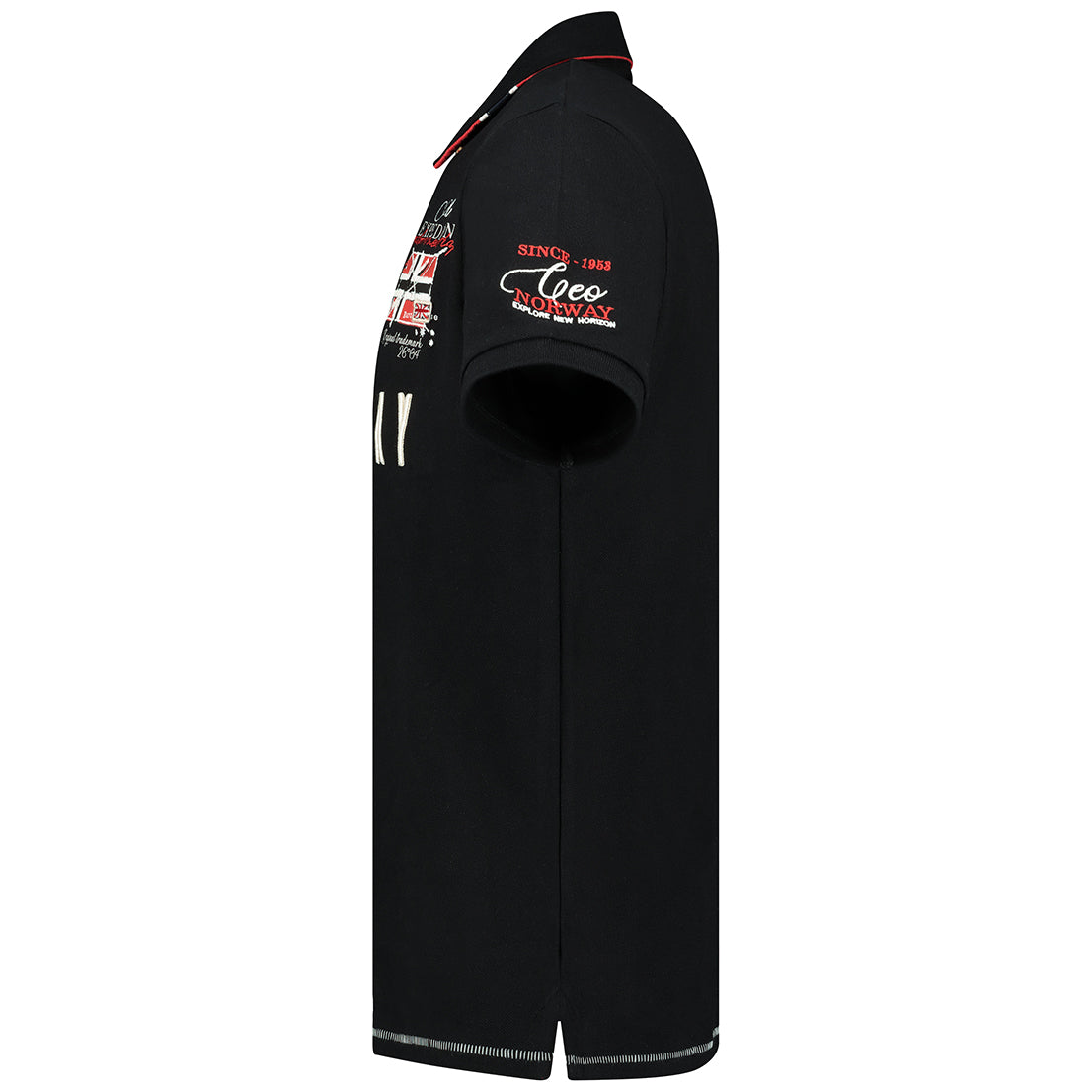 Polo De Hombre Kason  Negro