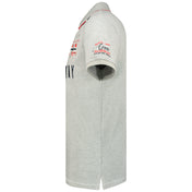 Polo De Hombre Kason  Gris Claro