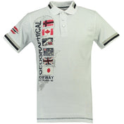 Polo De Hombre Kerabati Blanco