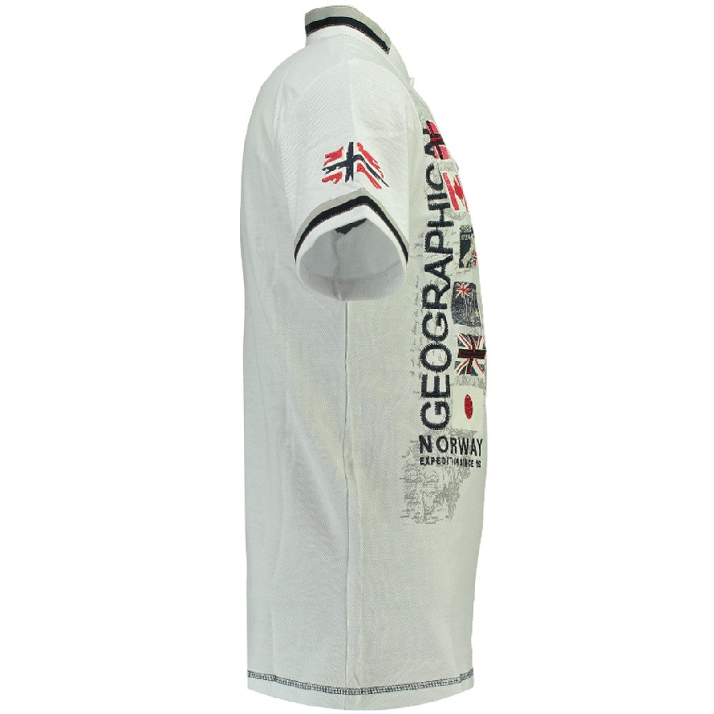 Polo De Hombre Kerabati Blanco