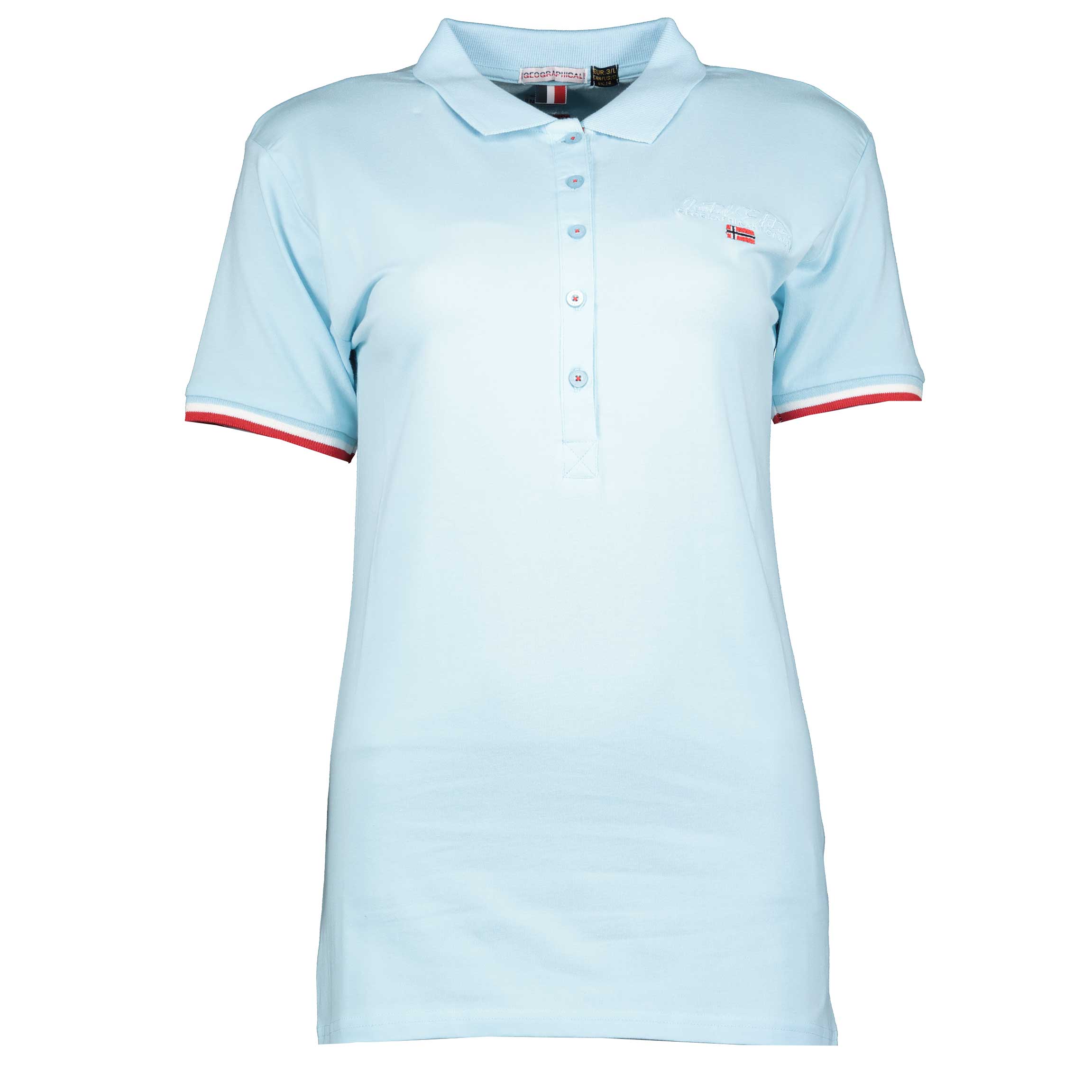 Polo De Mujer Kerig Azul Cielo