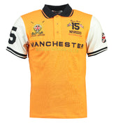 Polo Niño Kingston Ss 100 Naranja