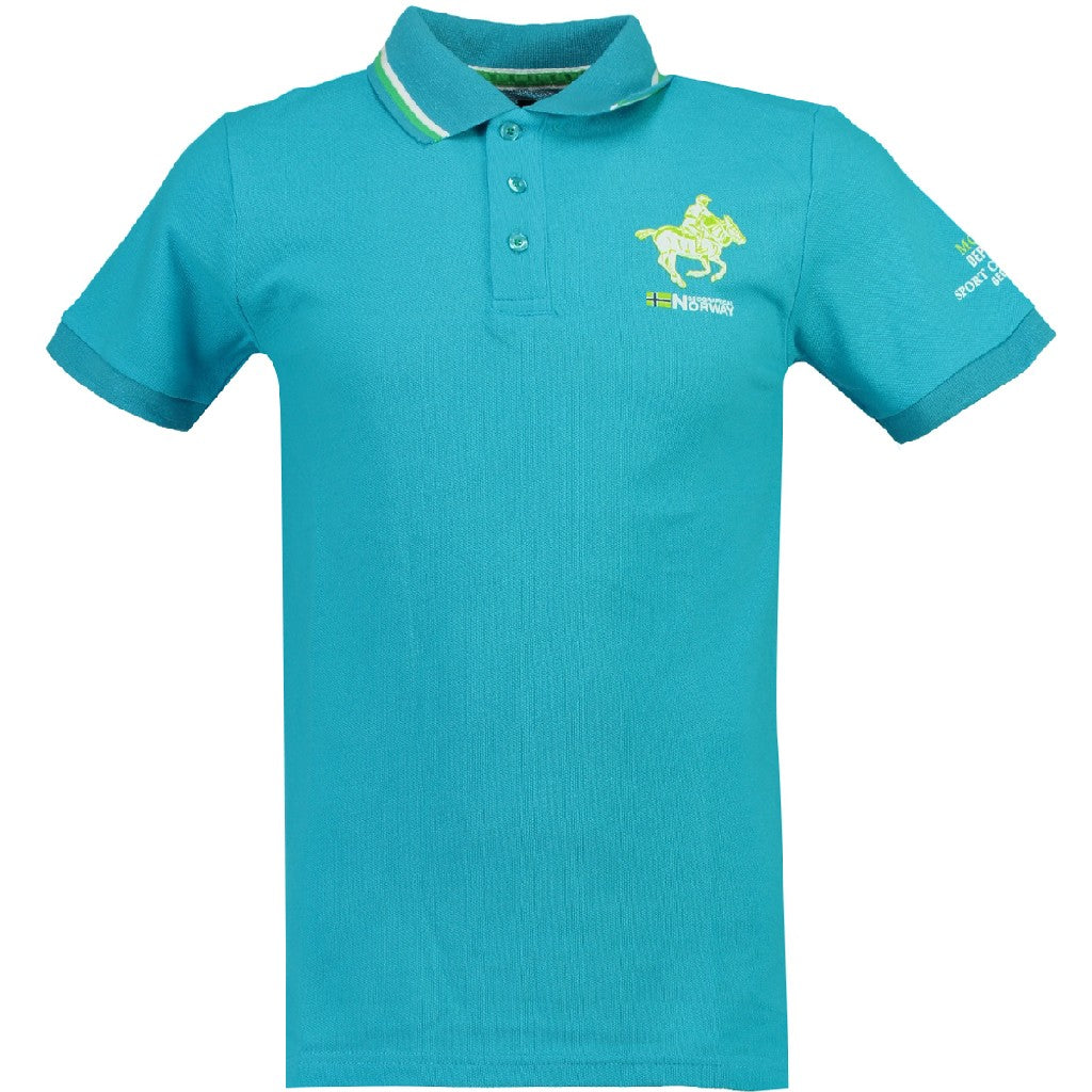 Polo Hombre Kouro Ass A Turquesa