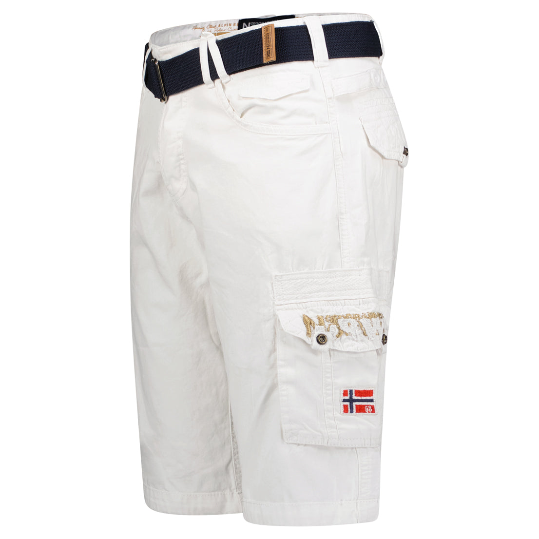 Bermuda Hombre Panoplie Blanco