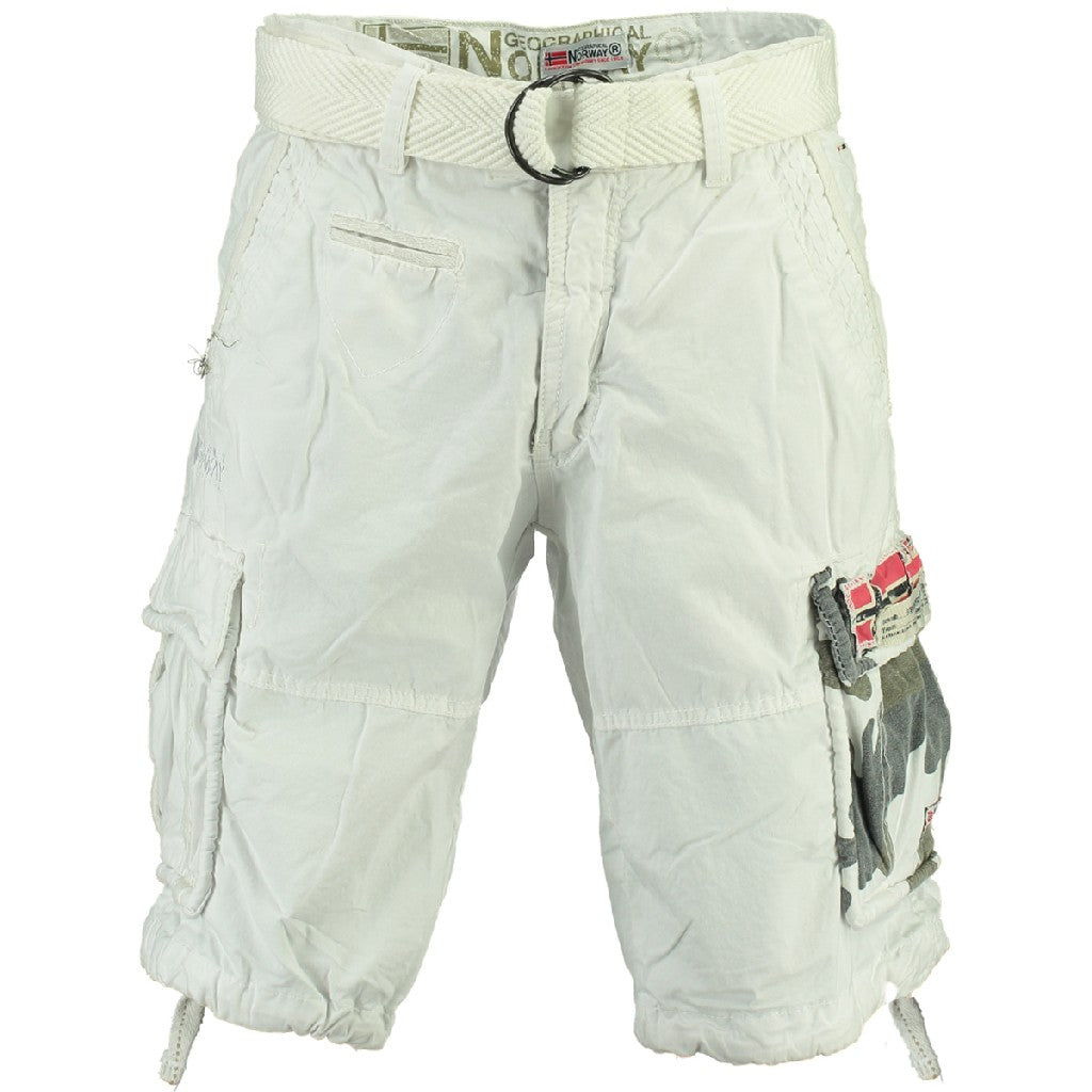 Bermuda Hombre Pasteque Blanco