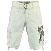 Bermuda Hombre Pasteque Blanco