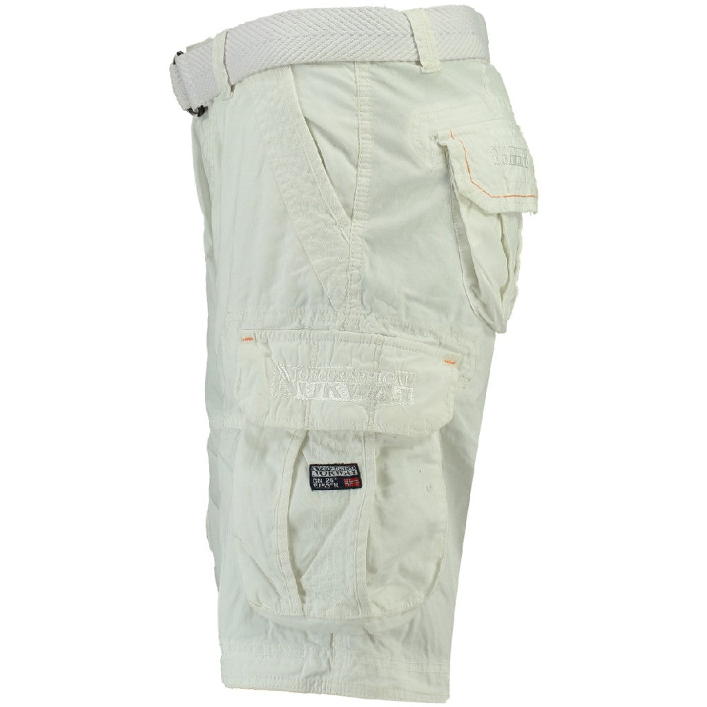 Bermuda De Hombre Pionec Blanco