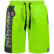 Bañador Hombre Qweenishi Verde Fluor