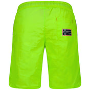 Bañador Hombre Qweenishi Verde Fluor