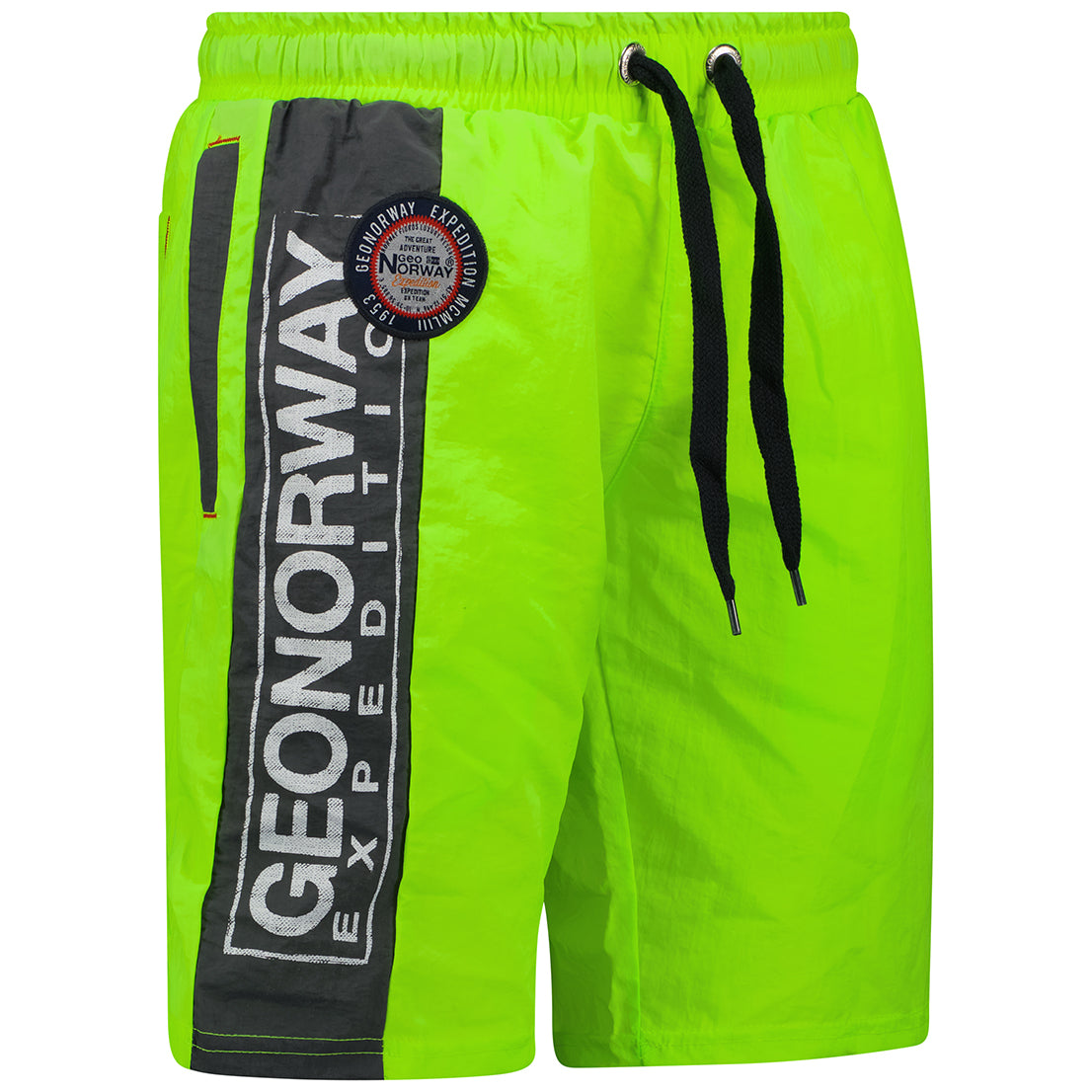 Bañador Hombre Qweenishi Verde Fluor