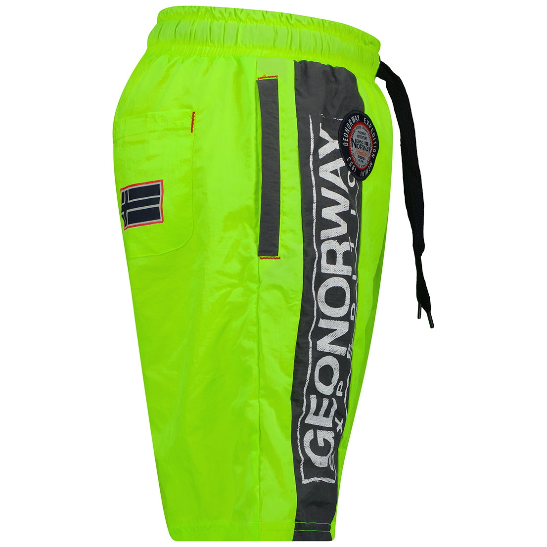 Bañador Hombre Qweenishi Verde Fluor