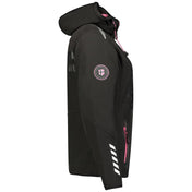 Chaqueta Softshell De Mujer Reine Negro / Llamativo Rosa