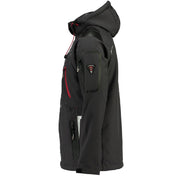 Chaqueta Softshell De Hombre Techno Gris Oscuro