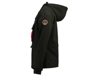 Chaqueta Softshell De Niño Tokano Negro