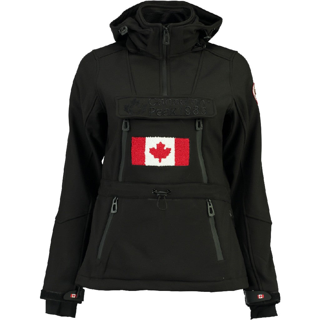 Chaqueta Softshell De Niña Toka Negro