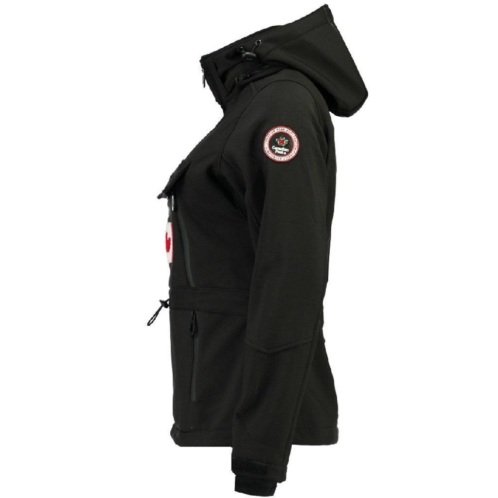 Chaqueta Softshell De Niña Toka Negro