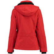 Chaqueta Softshell De Mujer Toka Rojo