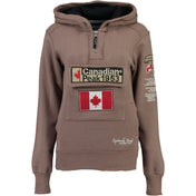 Sudadera Gyrelle de mujer de frente Canadian Peak